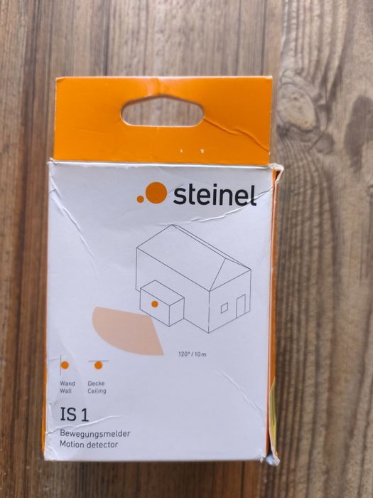 Sensor de Movimento Steinel IS1 Infravermelho 120° – Novo