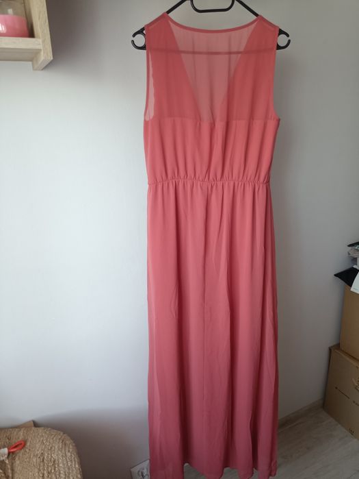 Vila rozmiar 38/40 M/L długa sukienka maxi na wesele dla świadkowej