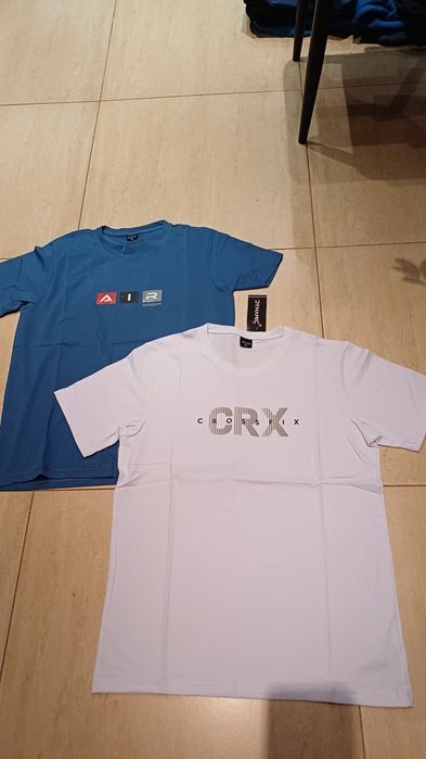 Koszulki męskie 2 szt XL.