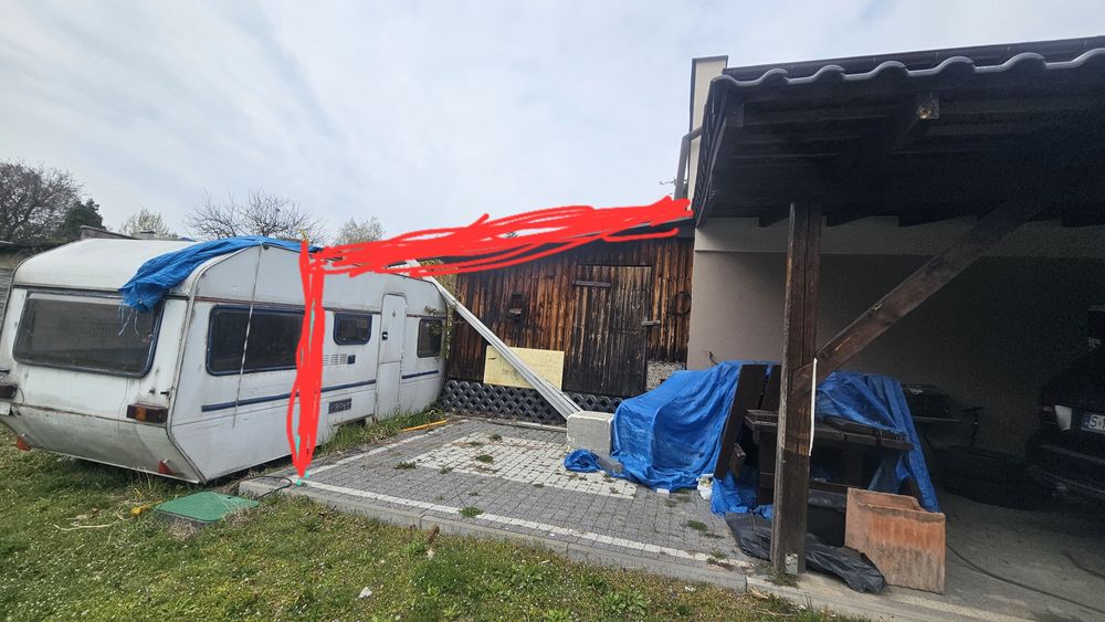 Domek na działkę przyczepa kempingowa