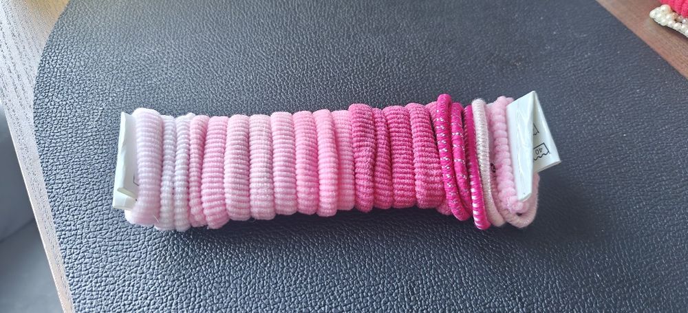 Frotki różowe zestaw