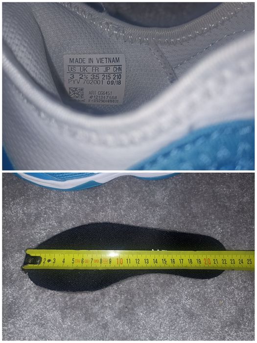 Buty Adidas. Rozmiar 35. Wkładka 22 cm.