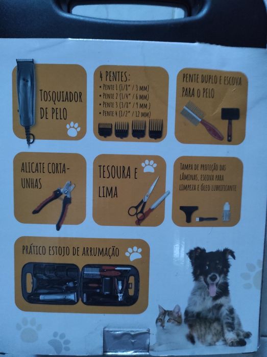 Kit para animais estimação