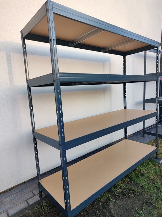 Regał Magazynowy Zatrzaskowy na Nity 180x150x60 cm 4P/400 kg