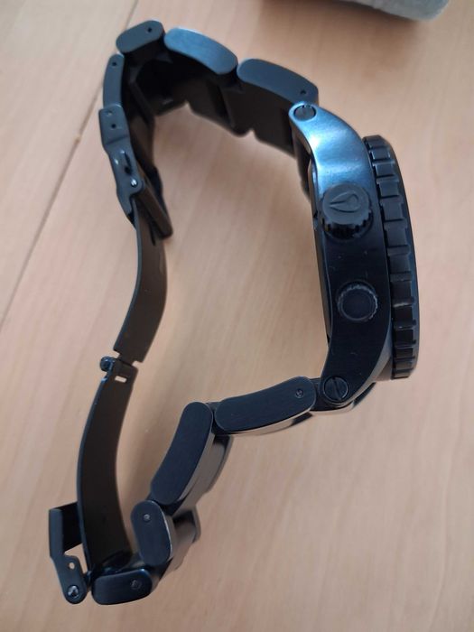 Relógio Original Nixon Lefty 42-20 – All Black Crystal (como novo)