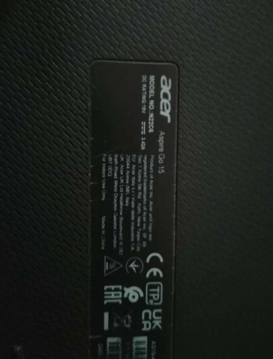 Portátil ACER Aspire GO 15 (AVARIADO)