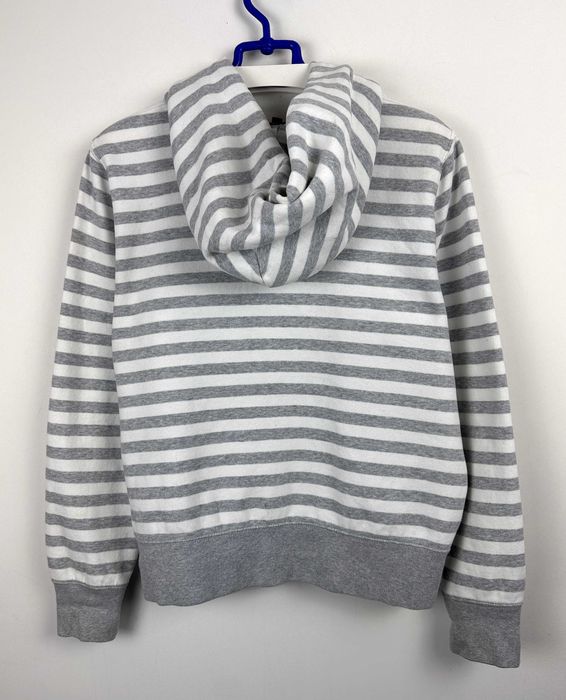 Bluza z kapturem GAP hoodie paski striped damska r. L
