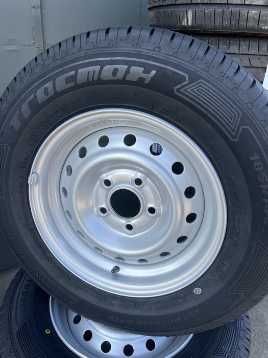 Nowe koła 185/14C 2025r laweta przyczepa