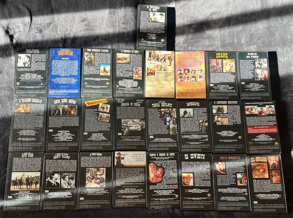 Conjunto vhs faroeste