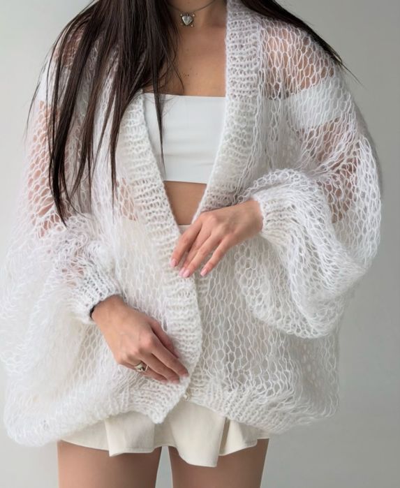 Кардиган павутинка, хмаринка, светр, джемпер