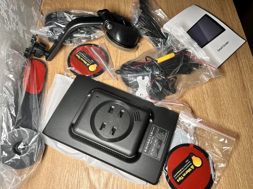 Портативний автомобільний монітор Krunia RC04 Smart Screen з підтримкою бездротових Apple CarPlay та Android Auto, IPS дисплей