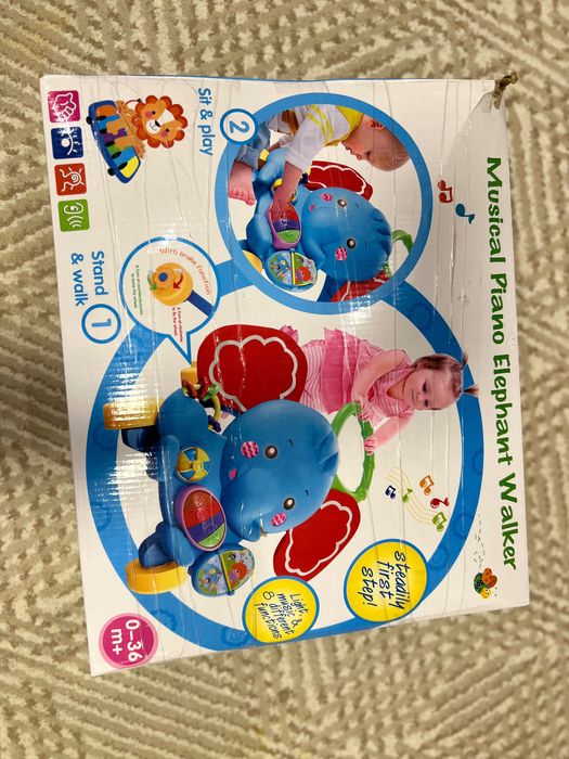 Ходунки , Ігровий центр каталка-ходунки Слоник