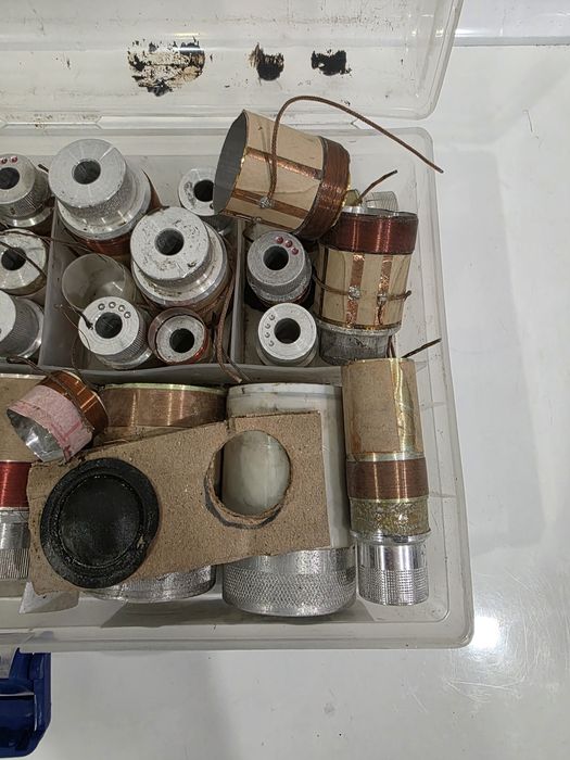 Zestaw cewek głośnikowych i formierzy - Regeneracja, Serwis, Tonsil