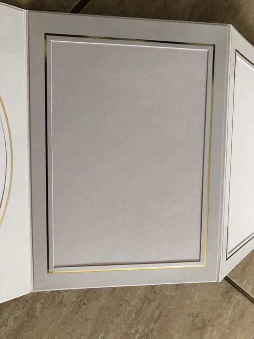 1 pacote de dobras em leque infinitas para emoldurar fotografias