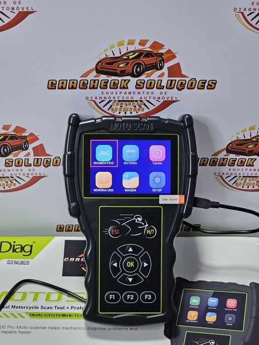 Maquina Diagnóstico Motas JDiag M100Pro Versão Completa