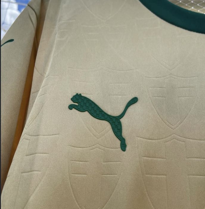 Camisola do Palmeiras Dourada Jogador - Envio Rápido