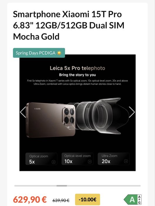 XIAOMI 15T PRO 512gb