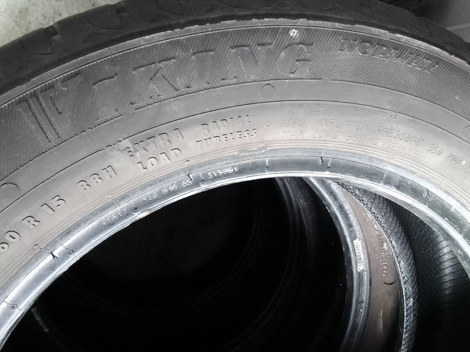 4 Opony letnie 185/7/60r15 VIKING 5.5-6.5mm