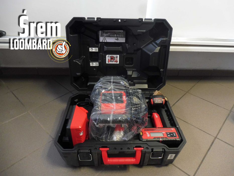 Nowy Niwelator Laserowy Milwaukee M18 RLOH600, Akumulator, Ładowarka, Walizka!