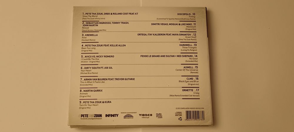 Petethazouk - infinity infinity 3 (dance music) = 1cd