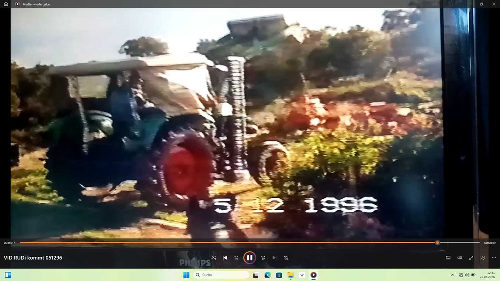 Deutz D30 Traktor , antik, 2 Zylinder, Luft gekühlt