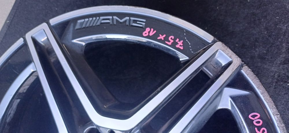 Felga aluminiowa mercedes A W177 Cla 118 AMG CZARNE