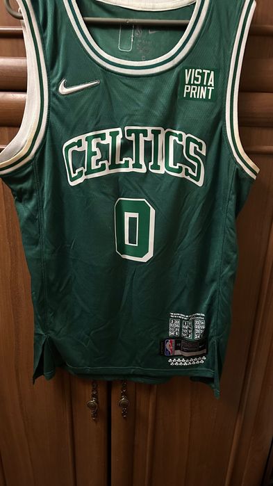 Баскетбольная майка Boston Celtics Jayson Tatum джерси #0 City Edition