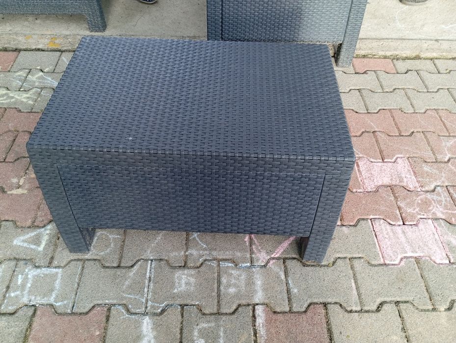 Stolik ogrodowy, ława