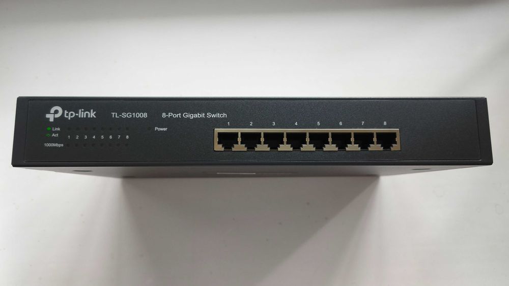 Комутатор мережевий некерований TP-Link TL-SG1008 Gigabit Ethernet
