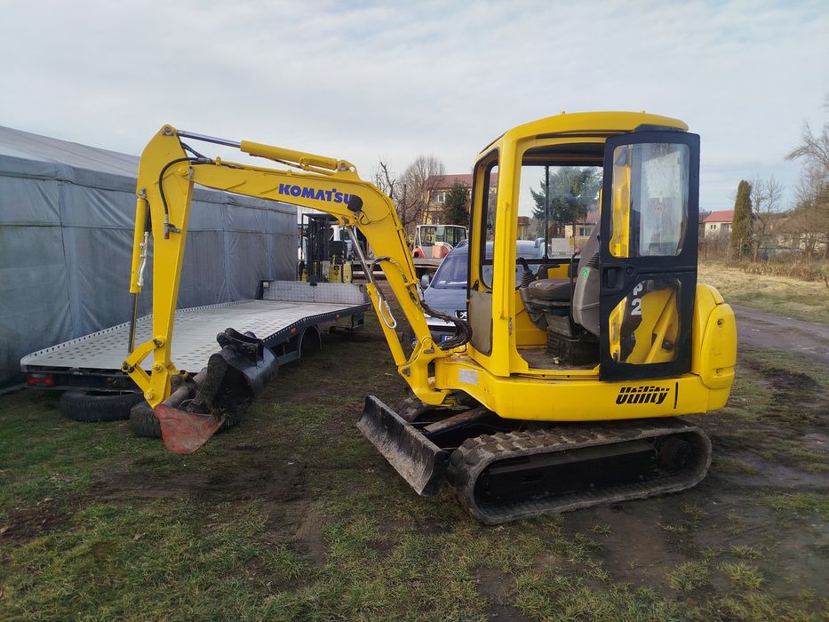 Terex tc20 minikoparka Komatsu PC20R8