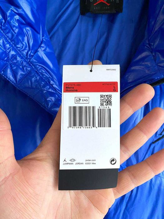 Air Jordan Flight Down Puffer Vest чоловіча жилетка L та XL FV7273-480