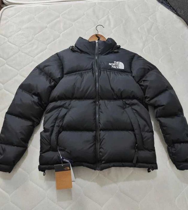 Czarna ciepła kurtka puchowa Rozmiar XL