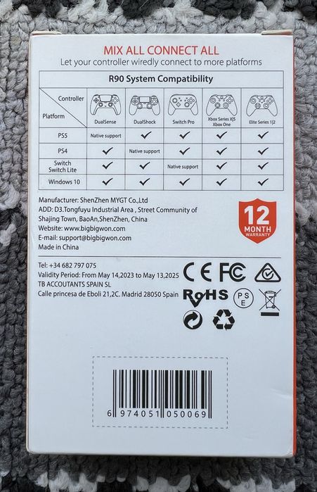 Adaptador comandos para Playstation 4