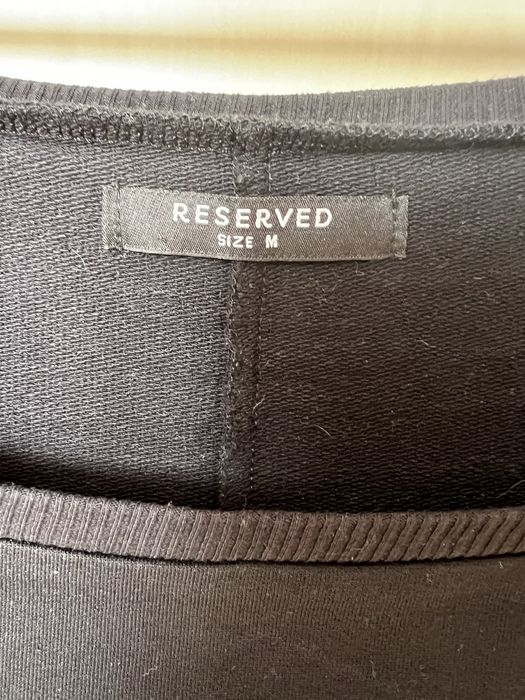 Czarna bluzka z rękawkami 3/4