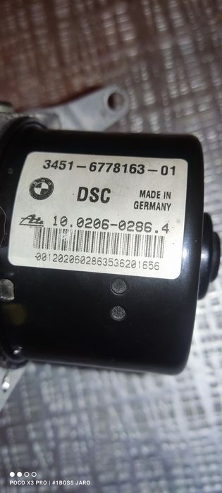 BMW pompa ABS DSC  E81 E82 E87 E88 E90 E91 E92

Model: E81, E82, E87,