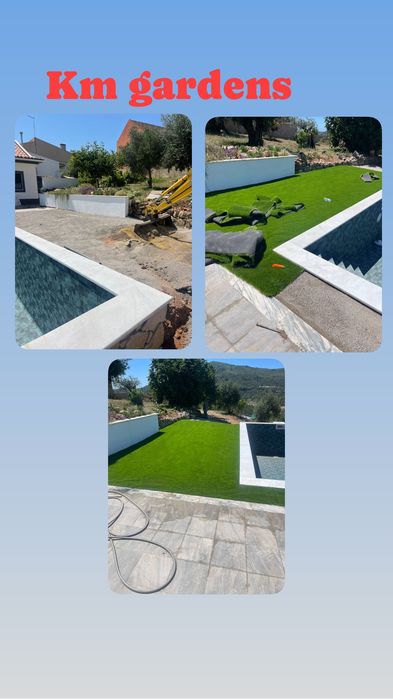 Serviços construção de jardins