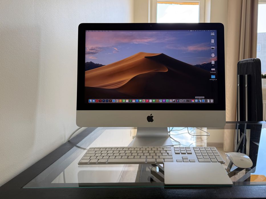 iMac 21.5” Retina 4K i7 / 16 GB RAM / SSD / komplet Apple / gotowy do pracy