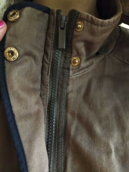 PARKA/Casaco de Inverno com Capuz TAM. 34 S