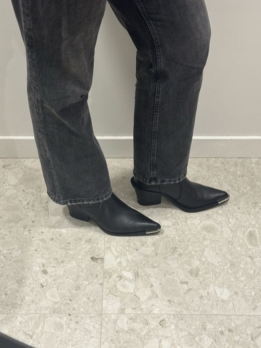 Казаки, ковбойки з натуральної шкіри, 40р.