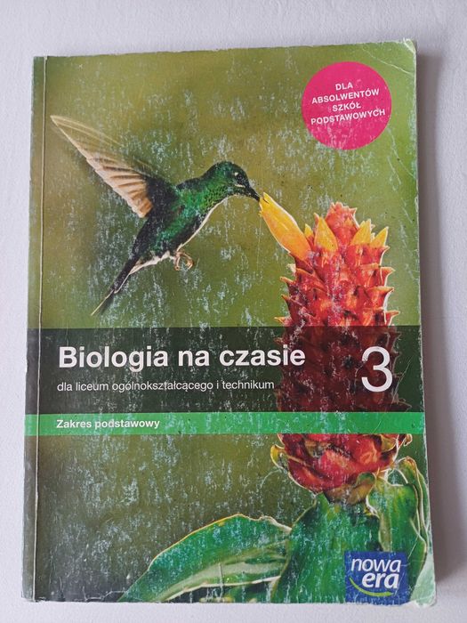 Biologia na czasie 3 dla liceum ogólnokształcącego i technikum