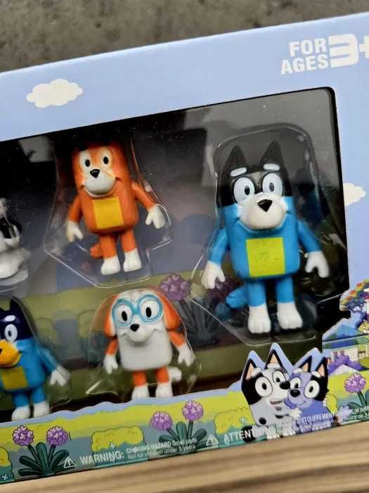 Super zestaw figurek figurki z bajki Bingo I Bluey nowe