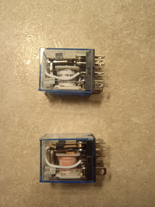 Реле електромагнітні на 5 вольт ,12 вольт