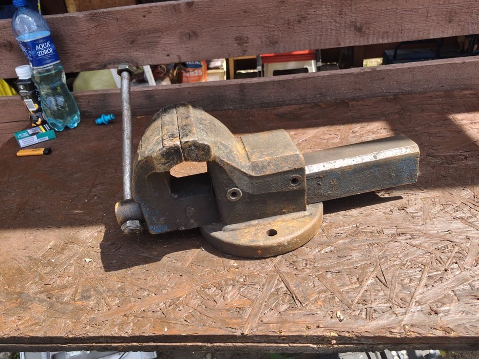 Imadło kute stalowe matador 150 mm 27 kg wysyłka sprawne
