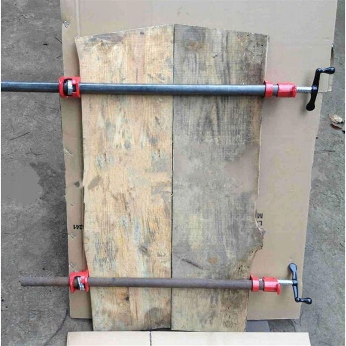 ścisk stolarski rurowy bezkońcowy na rurę zestaw 6 cali