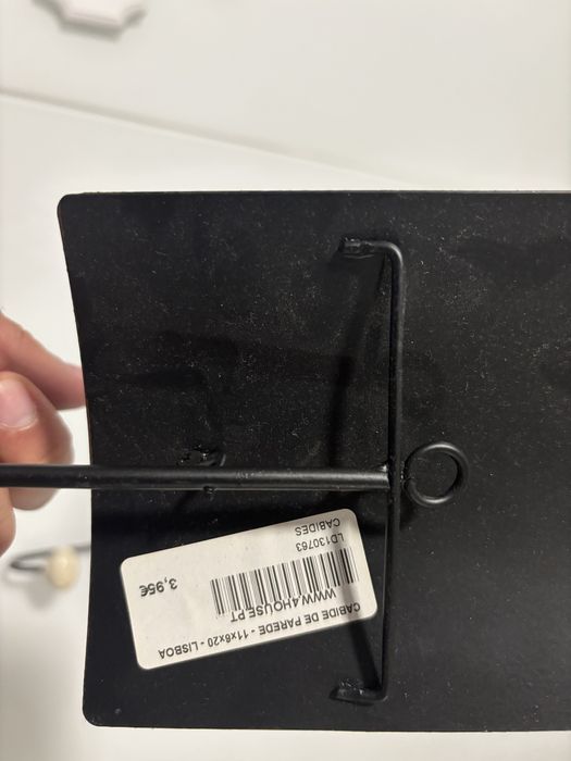 Cabide imitação azuleijo