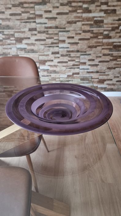 Centro de mesa em vidro Murano