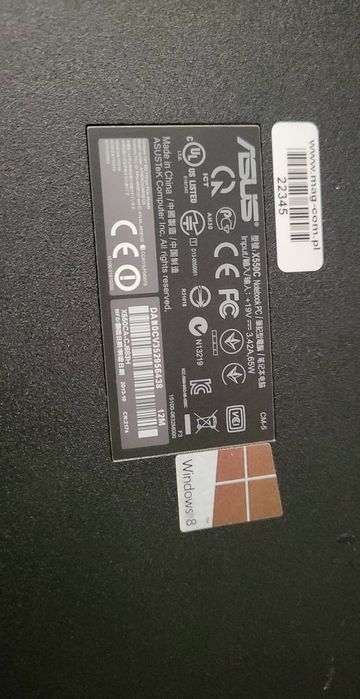 Asus x550l touchscreen
