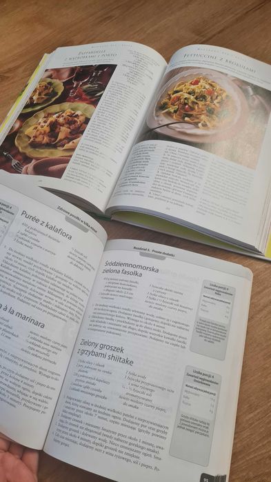zestaw książek kucharskich