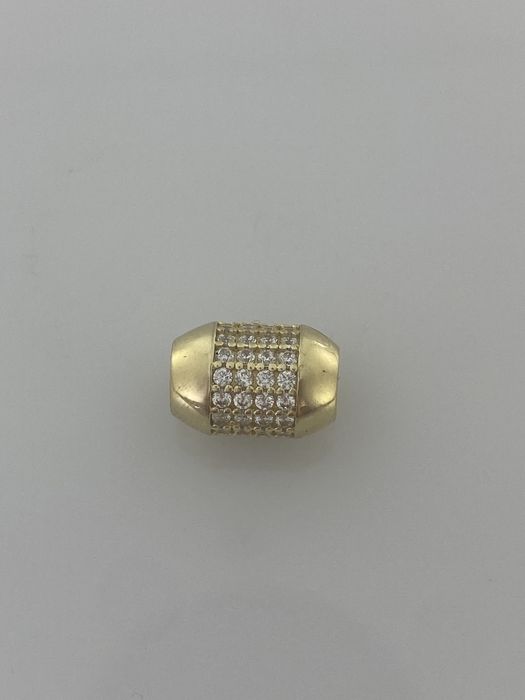 Złoty element charms na bransoletkę Pandora, Próba 585. Nowy (4136)