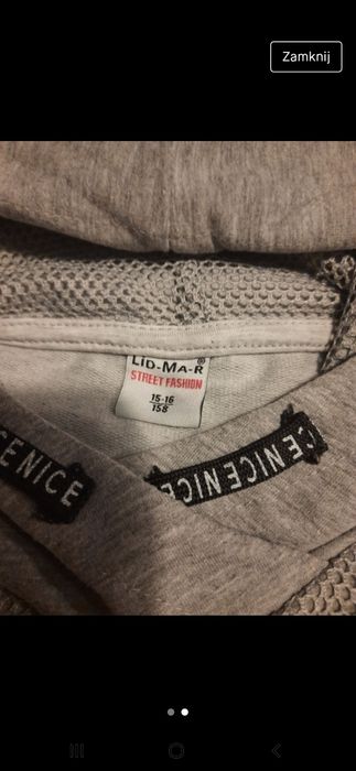 Bluza  szara 158
